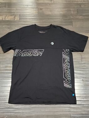 Cookies Men's Black Short-Sleeve Logo T-Shirt
